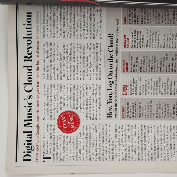 2011 IN REVIEW ROLLING STONE MAGAZINE, JAN 5, 2012, Special Double Issue 1146/47 - Picture 5 of 17